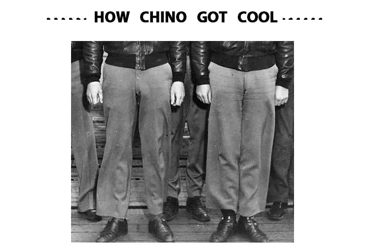 Rugged Bronson Army Chino Trousers, 1942 Pattern Khaki, Simples Market; four pairs on display