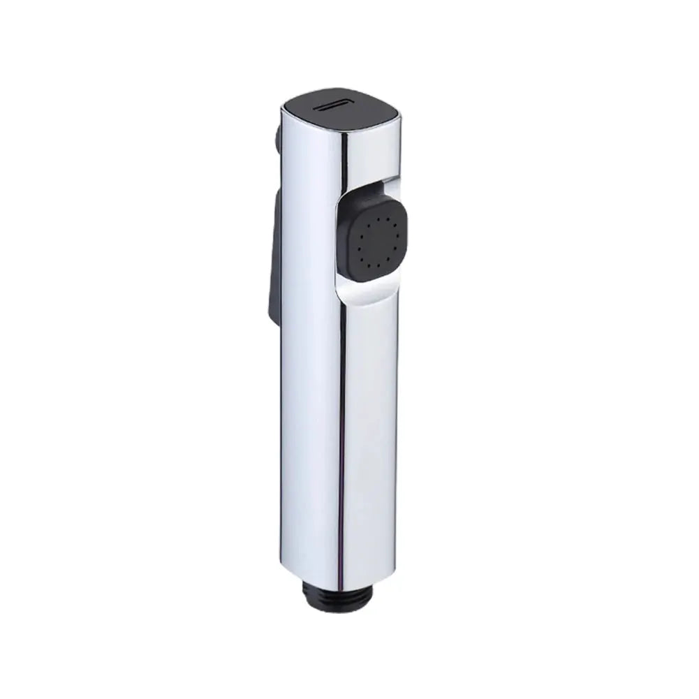 Toilet bidet handheld spray head, chrome finish, ABS construction, Simples Market