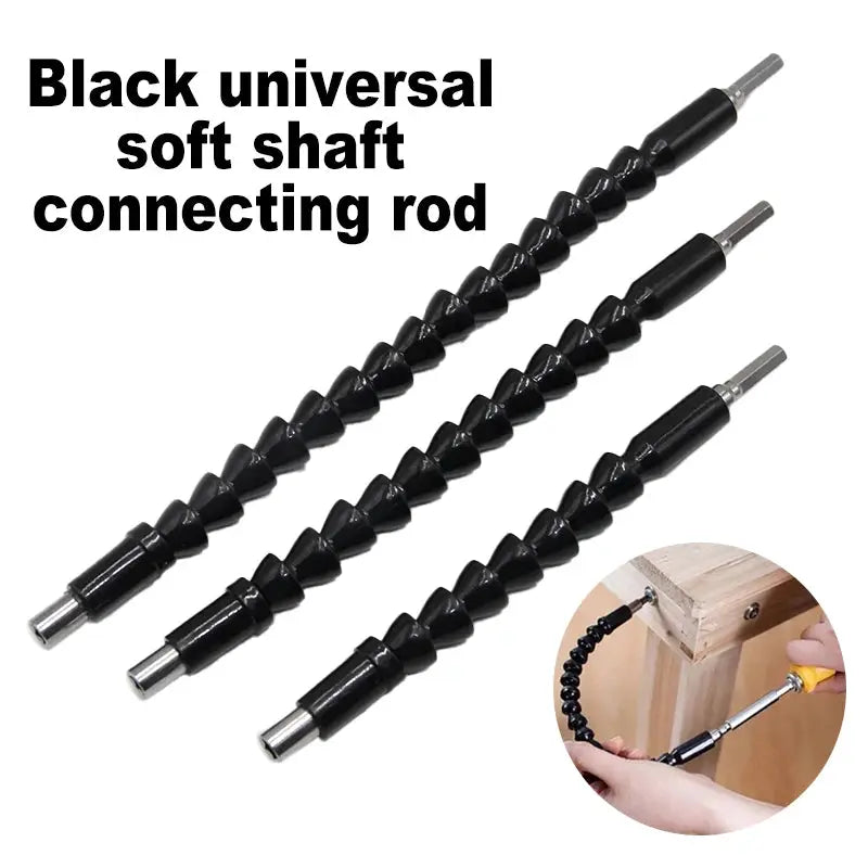 200 To 300mm Hexagonal Handle Soft Shaft Extension For Hand Drill And Electric Screwdriver With Universal Joint