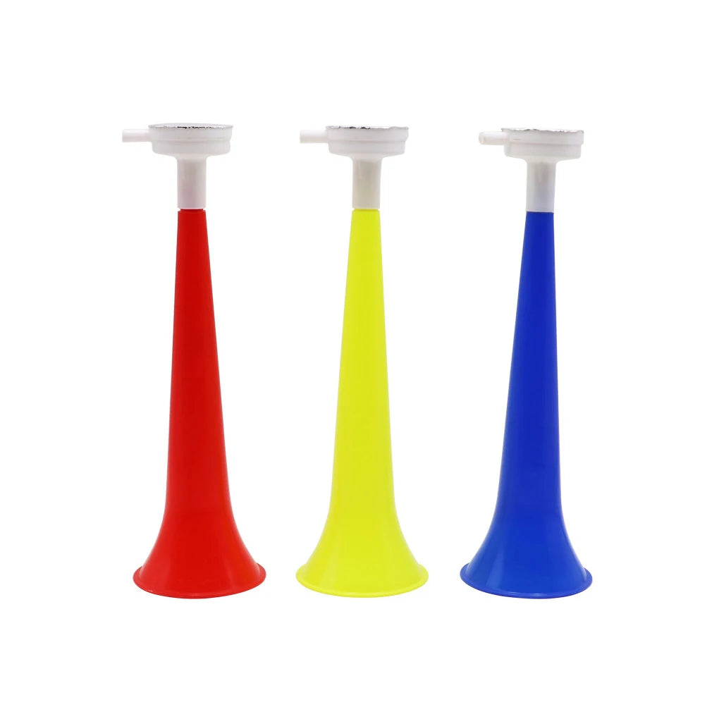 Plastic Cheer Horn For Football Games Fans Vuvuzela Trumpet Props