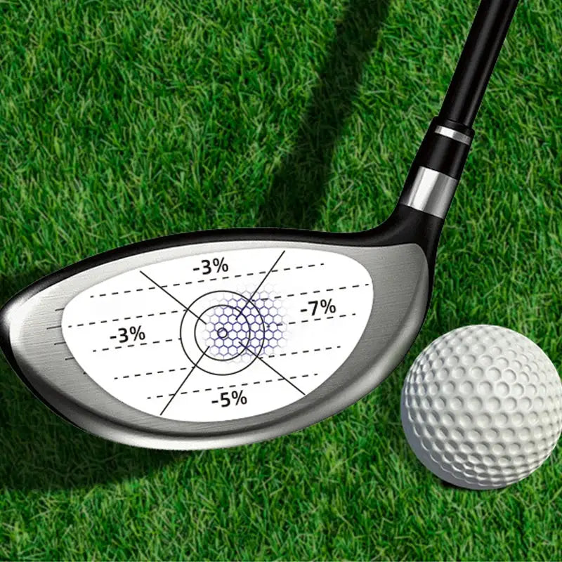 150 Pieces Golf Club Impact Tape Labels For Drivers Woods Irons Putters Hitting Recorder Training Aids Swing Practice