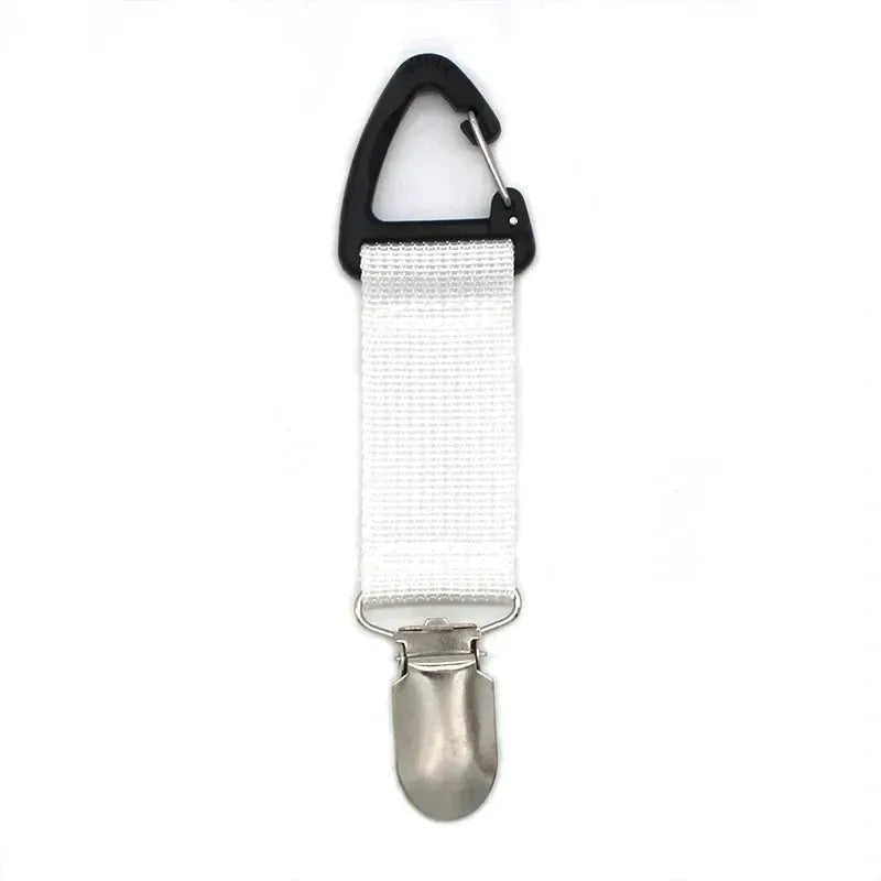 TrailMate Outdoor Travel Straw Hat Clip Portable Hat Companion Bag Clip With Multipurpose Glove Organizer