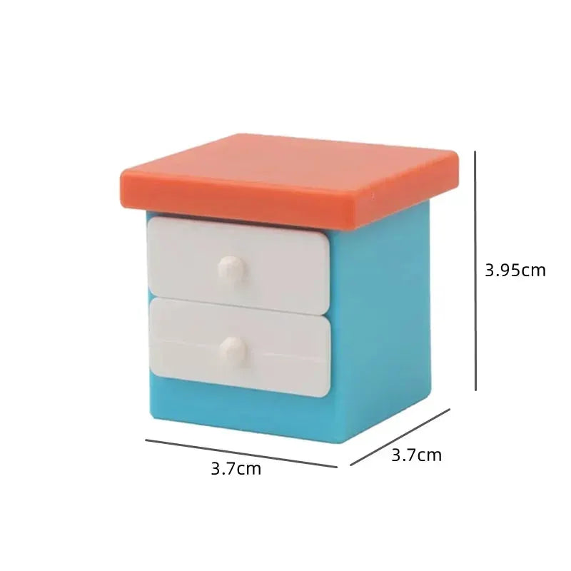 Big Building Blocks Play House Furniture Accessories Indoor Bed Compatible Large Bricks Assemble Toys For Kids Gift
