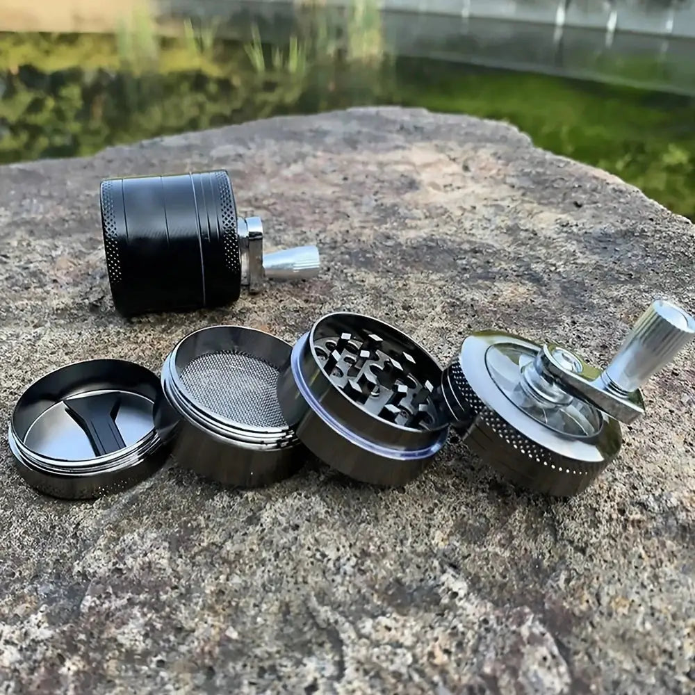 Manual Nut And Hard Spice Grinder For Nutmeg Peppercorns Rock Salt And Ginger Durable Metal Crusher