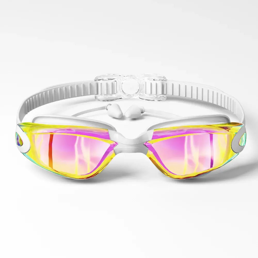 Adult Swimming Goggles HD Clarity Waterproof Anti Fog Unisex Stylish Professional UV Protective
