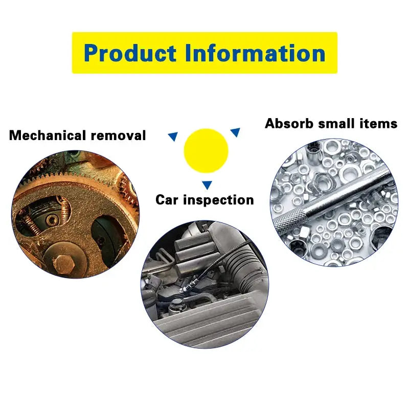 1.5 Pound Extendable Telescopic Magnetic Pickup Tool for Car Repair and Machinery Maintenance