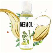 GZE Neem Oil Undiluted Cold Pressed For Skin And Hair Growth Nails Health Everyday Use
