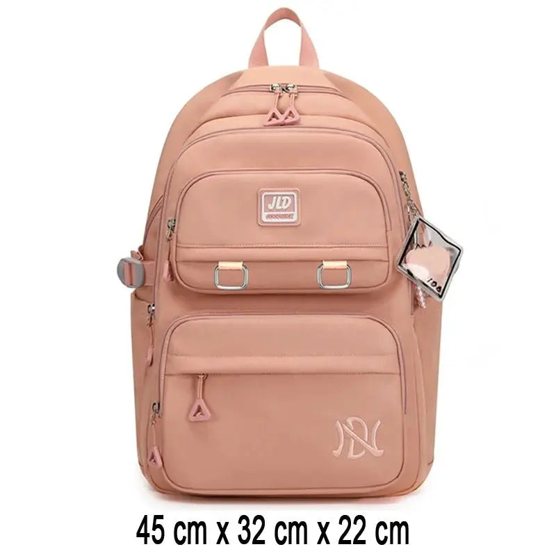Pink Kawaii School Backpack - Simples Market