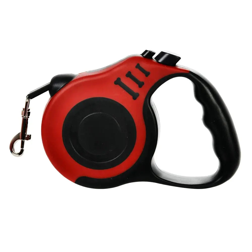 Retractable Dog Leash 3M 5M For Small And Large Dogs Hiking Walking With Quick Release And Durable Traction Rope