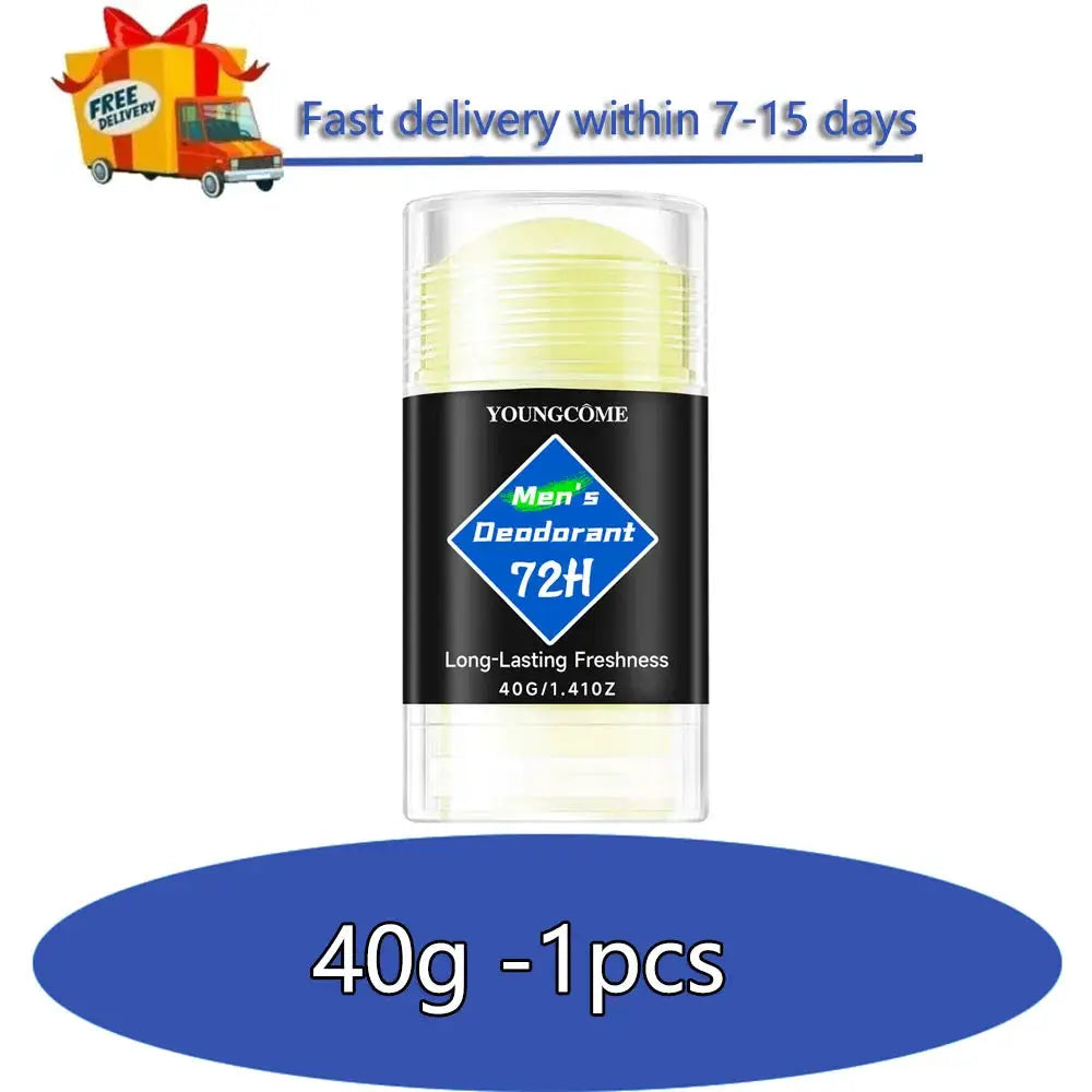 Men's deodorant stick by Youngcome, 40g, long-lasting freshness.