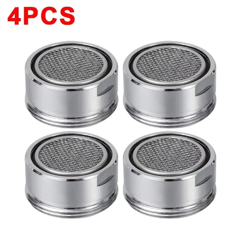 Simples Market 4pcs chrome faucet aerators for kitchen and bathroom