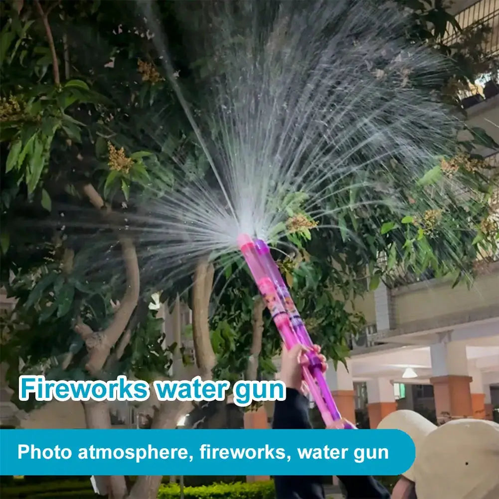 Firework Water Gun Water Spray Toy For Summer Outdoor Pool Beach Backyard Fun Water Battle