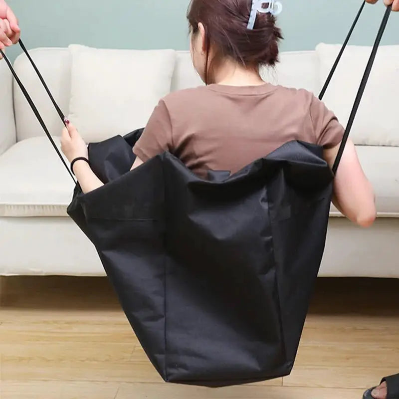 Extra Large Waterproof Moving Luggage Bags Laundry Shopping Bag foldable luggage travel bag Large Capacity Quilt Organizer - Simples Market