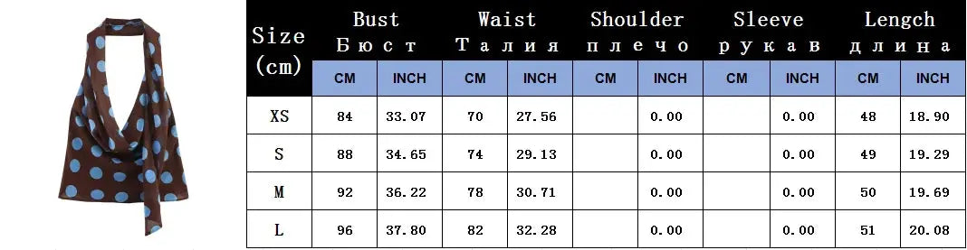 Polka Dot Midi Skirt Two Piece Set for Women Halter Top Beachwear 2026