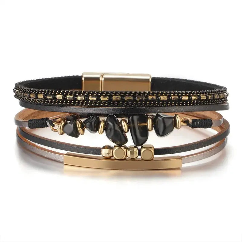 Bohemian Cowboy Chic Cross Bracelet Western Jewelry For Women Christian Religious Bracelet