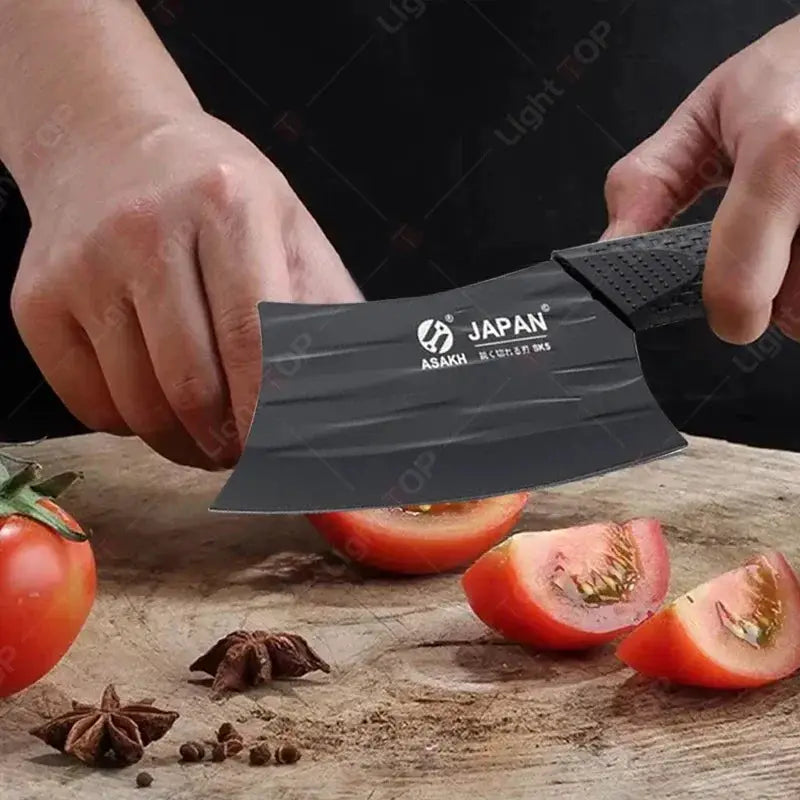 IronClad Damascus Steel Kitchen Knife for Precision Slicing Dicing and Meat Cleaving