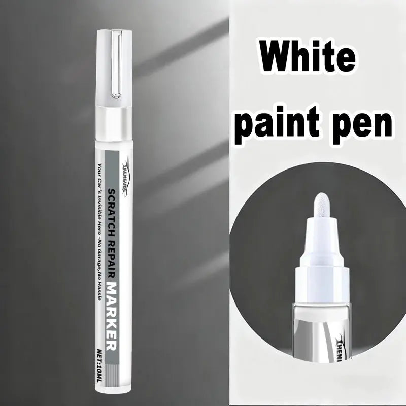 Car scratch repair pen by Simples Market, white paint pen for dash, doors and trim touch-ups