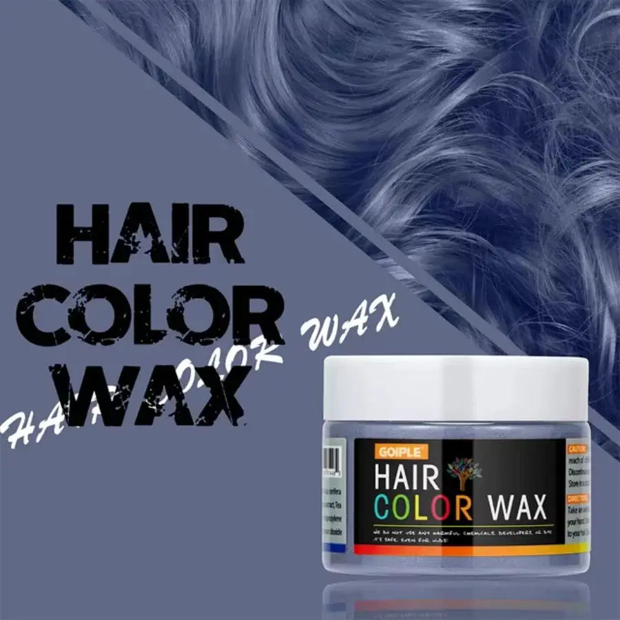 Valentines Day DIY Hair Dyed Mud Colour Wax Easy To Wash Coloring Cream For Hair Beard And Eyebrows