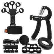 FlexGrip Adjustable Hand Gripper Kit 5 To 60 Kg For Strength Training Rehab And Versatile Grip Training