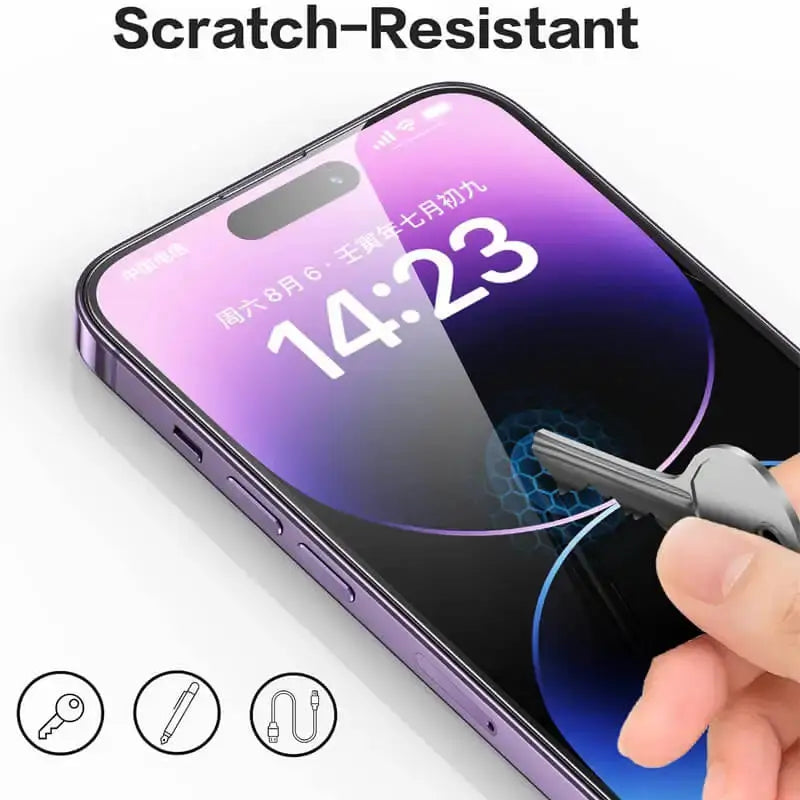 ApexGuard iPhone Tempered Glass Screen Protector Ultra Clear Touch Sensitive Defense For iPhone 11 To 16 Pro Models