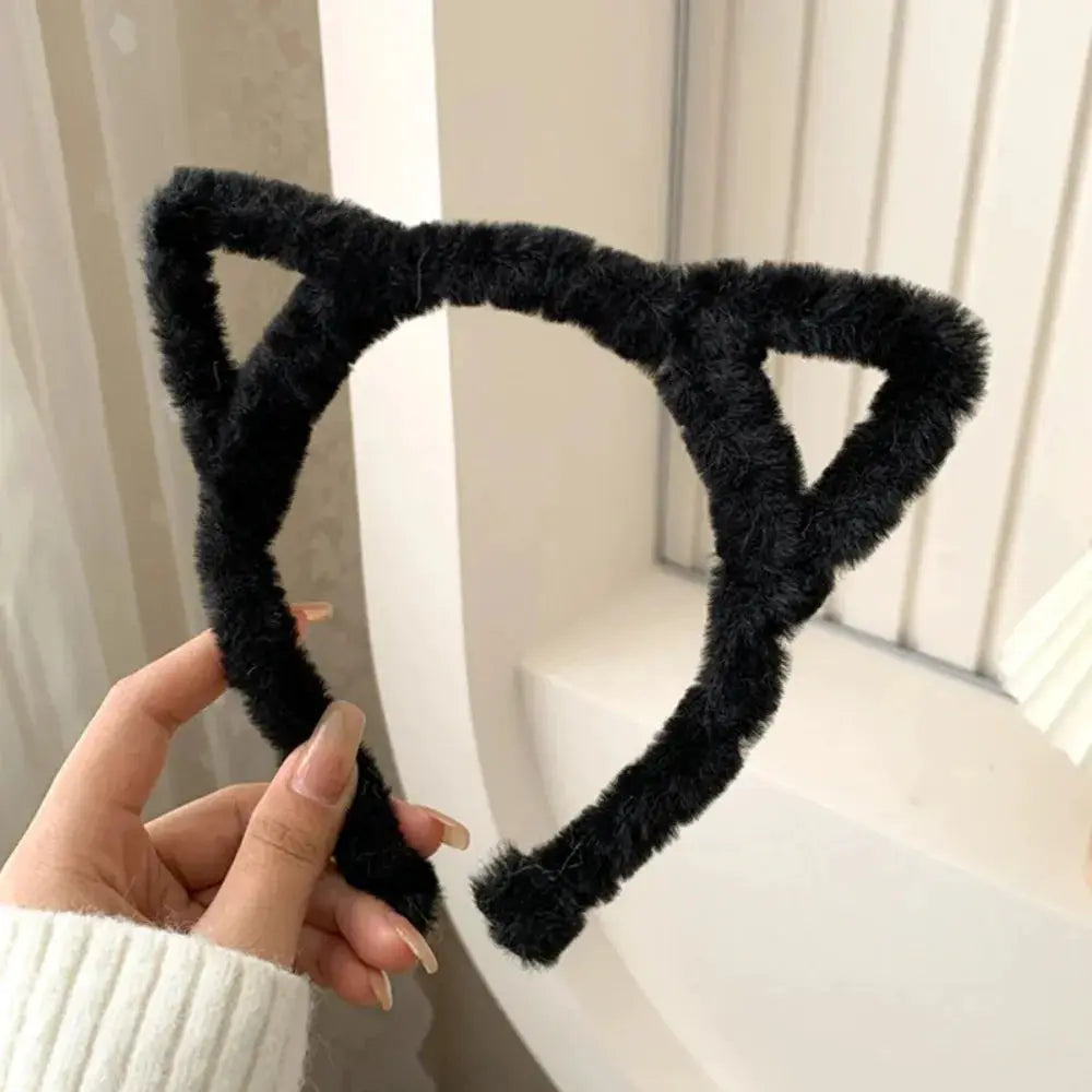 Soft Furry Cat Ear Headband For Women Ideal For Lolita Cosplay Parties Events Cute Accessory For Daily Wear