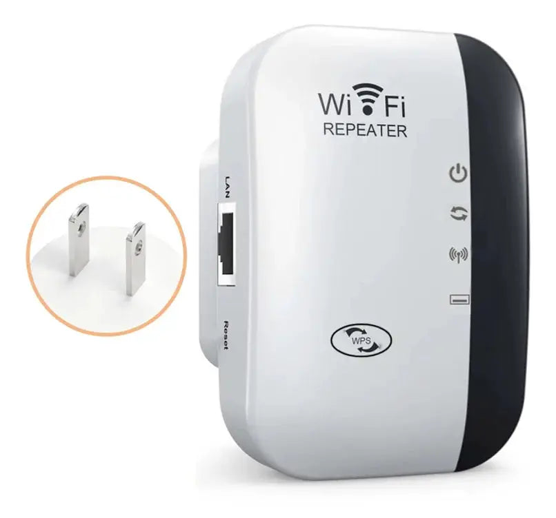 WiFi Repeater Wireless Signal Amplifier Extended Network Enhancer EU US Home Router 300 Mbps Throughput