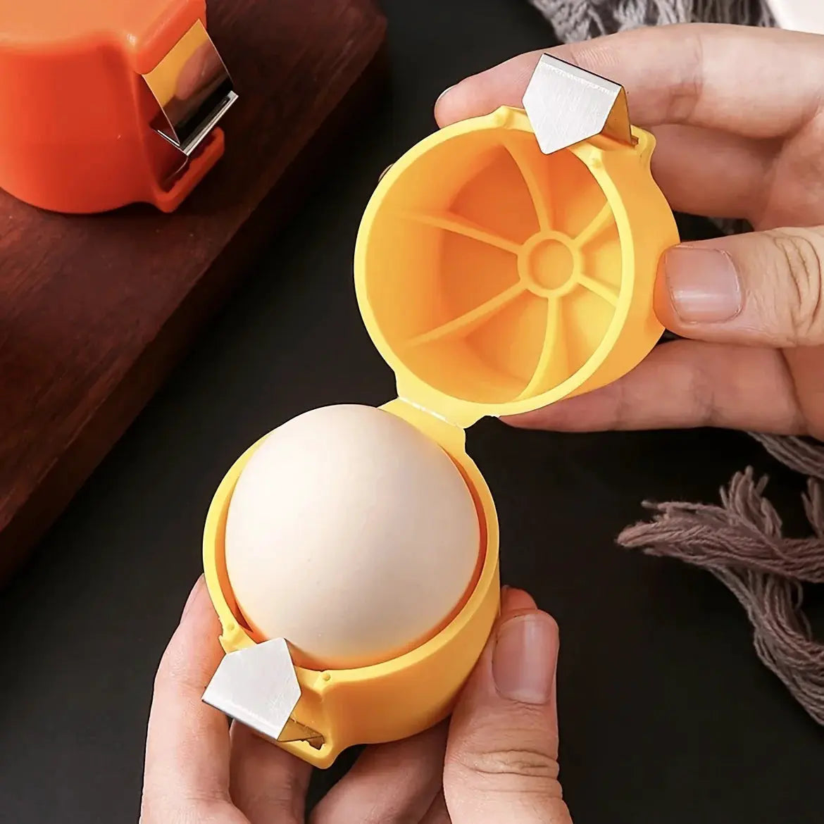 Stainless Steel Egg Yolk Separator And Egg White Separator Tool With Easy Grip Durable Kitchen Baking Essential