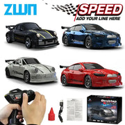 KF20 One Sixty Fourth Scale High Speed Drift RC Car 4WD With 2 Ghz Remote Control For Desktop Racing GTR Model Toy Gift