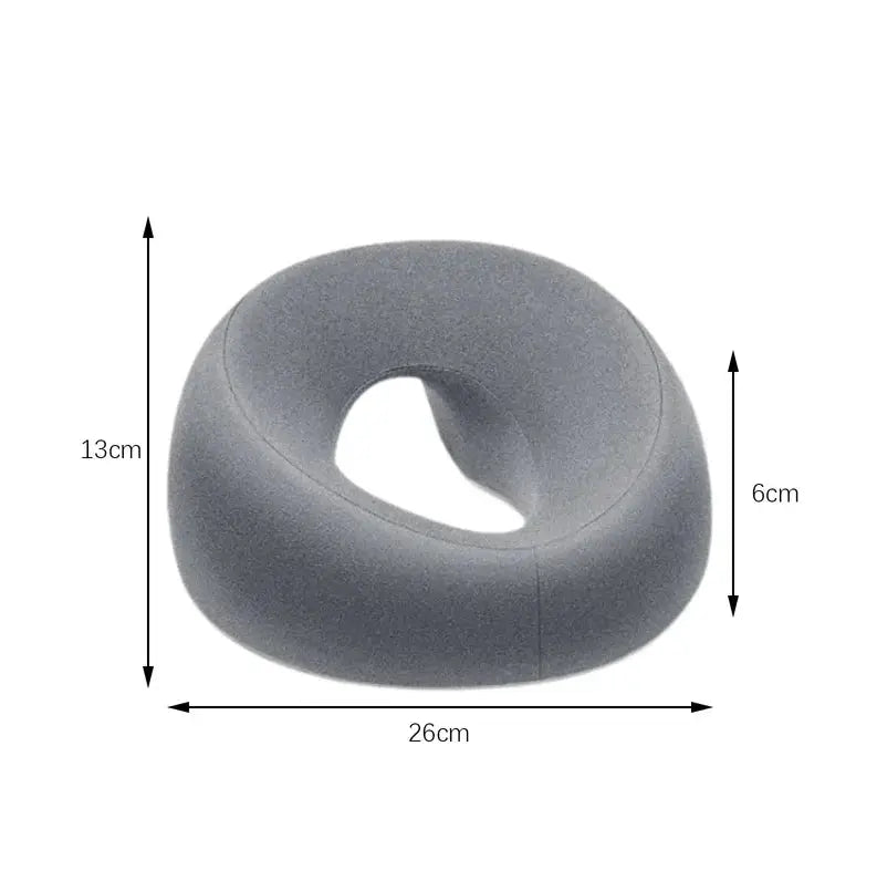 AuraEase Face Down Pillow For Prone Rest Ergonomic Memory Foam With Breathable Comfort And Neck Support