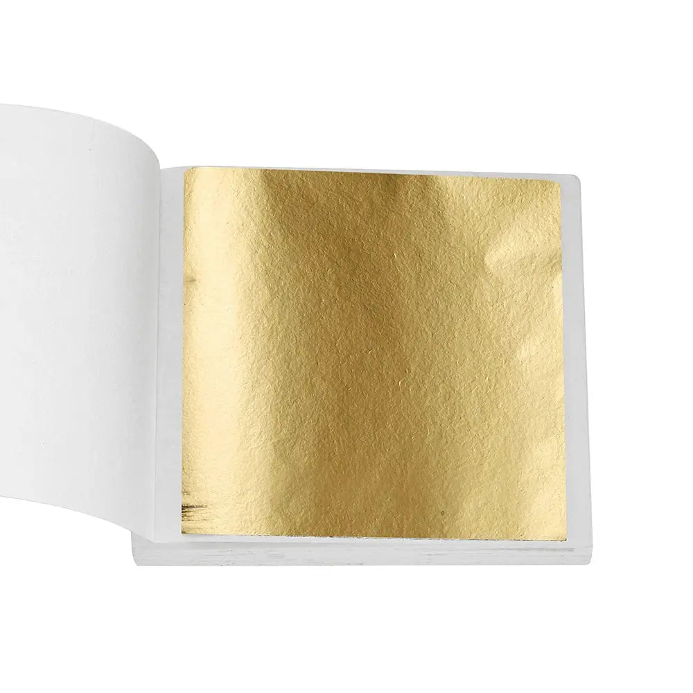 Imitation Gold Foil Paper Leaf Gilding For Epoxy Resin Molds Jewelry Making And Resin Craft Decor 100 200 Sheets