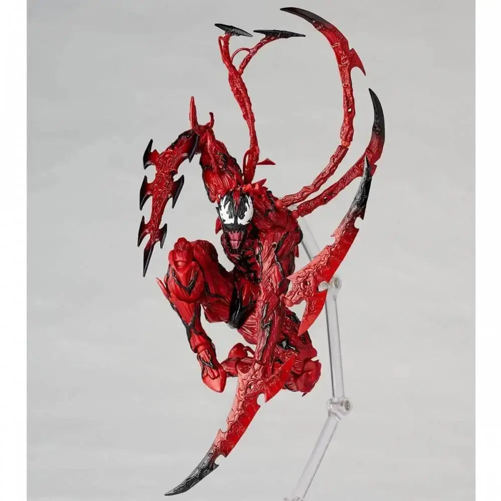 Amazing Yamaguchi Carnage Action Figure Marvel Legends Spider Man Movable Joints Change Face Statue Model Toy Gift
