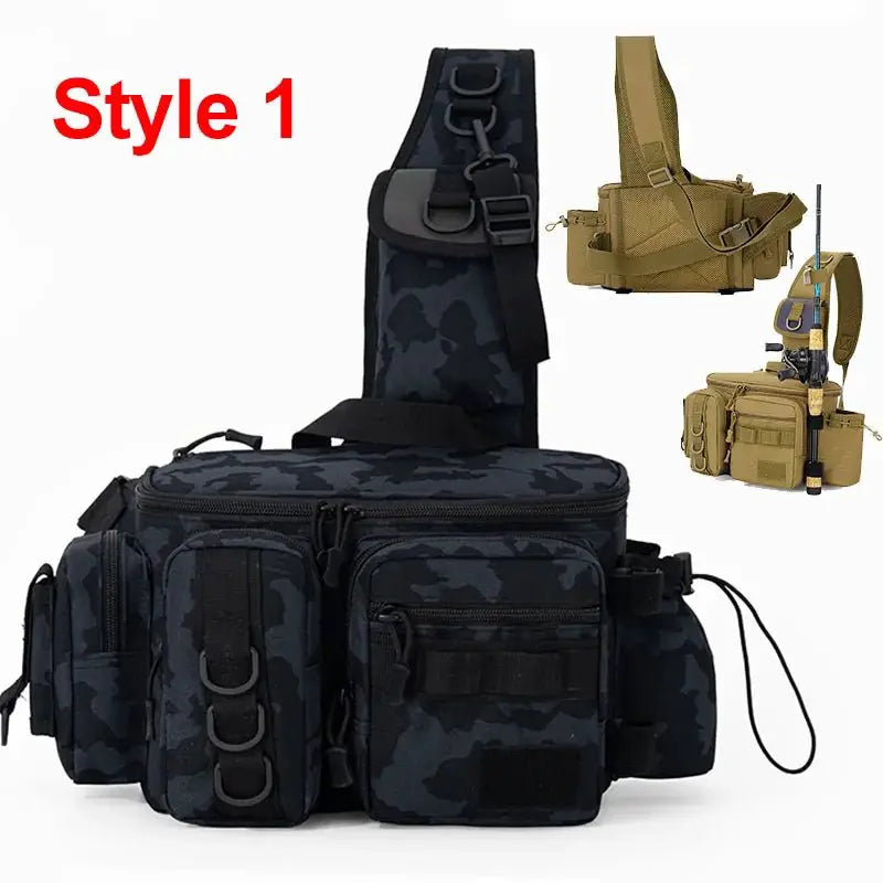 Multi - Purpose Fishing Tackle & Lure Backpack - Simples Market
