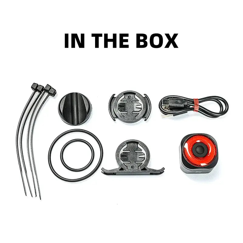XOSS XR Pro Taillight Auto Brake Sensing Waterproof Rechargeable Bicycle Rear Lamp LED