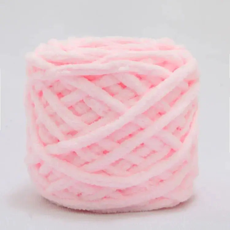 100g Chenille Knitting Yarn Ice Strip Line Cotton For Hand Knitting Scarf Thick Wool Wholesale