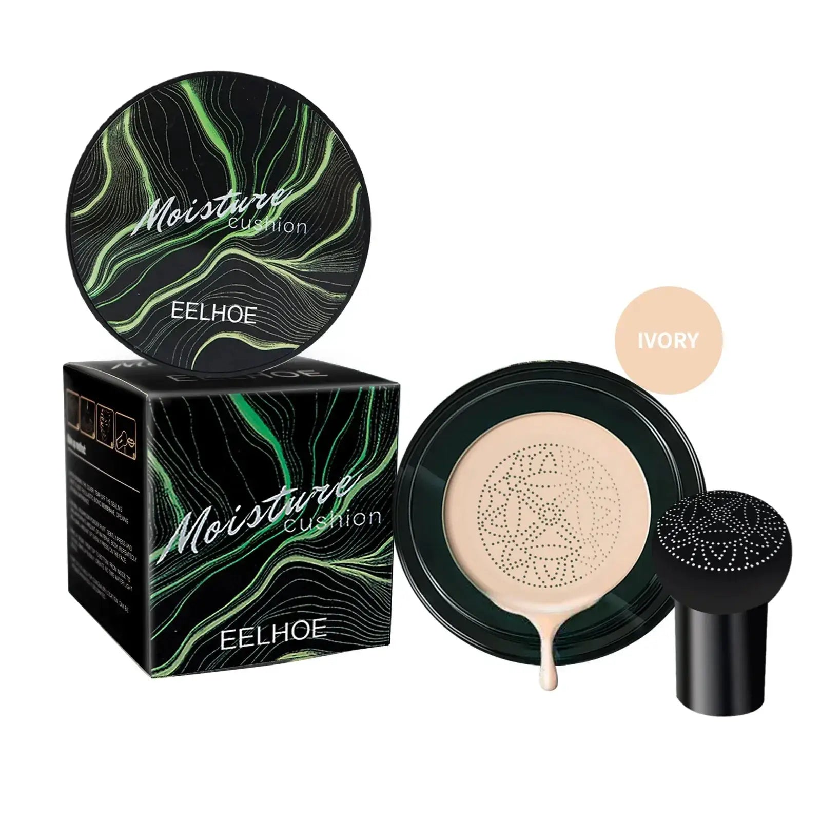 Magic Foundation Mushroom Head Air Cushion CC Cream Applicator Long Lasting High Coverage Waterproof Moisturizing Makeup