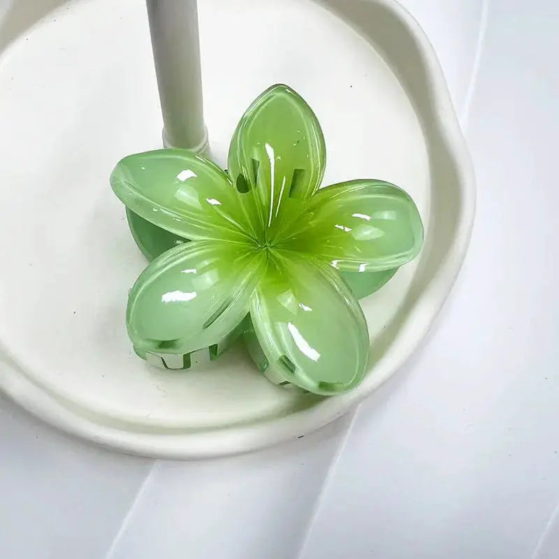 Large Matte Flower Claw Clip - Simples Market