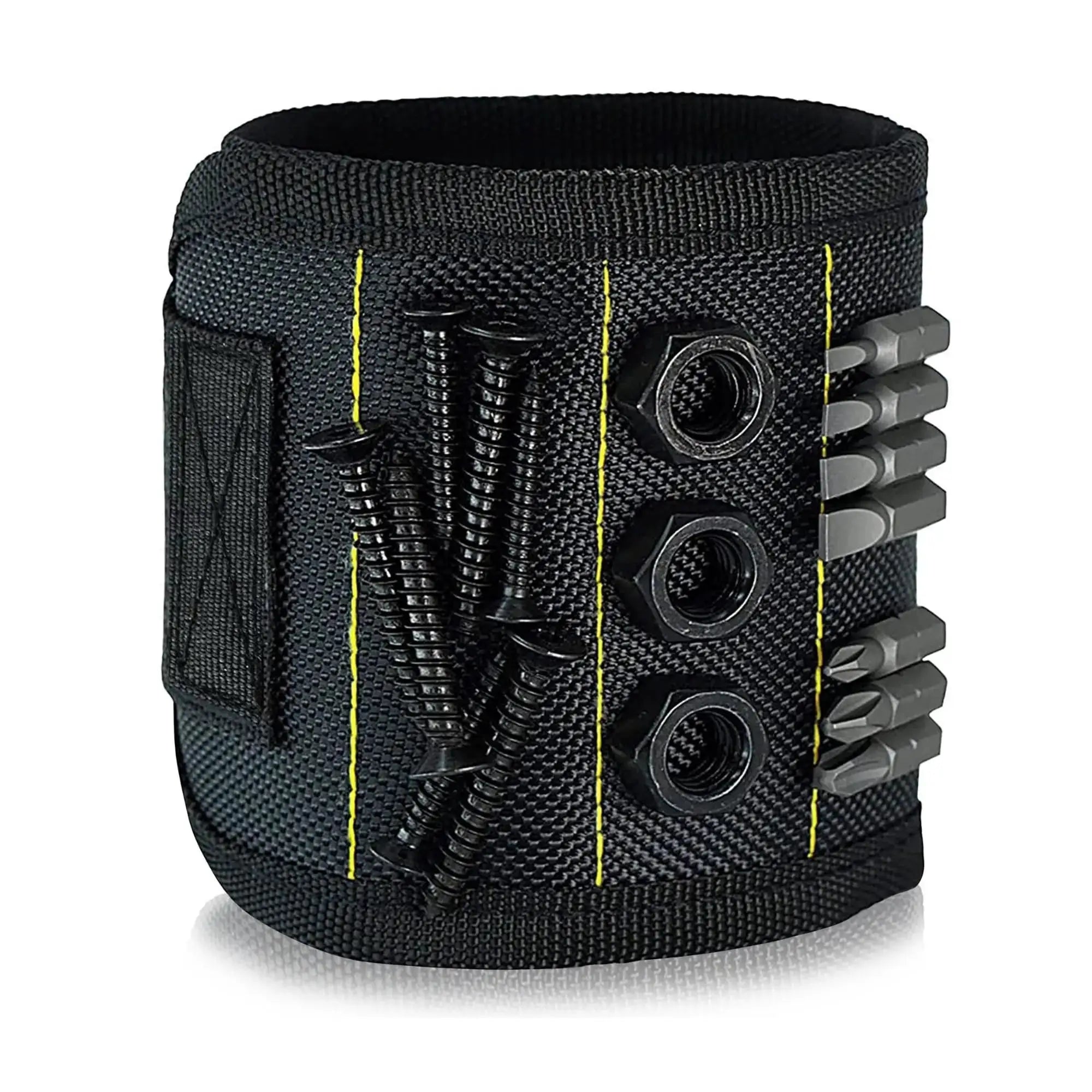 Magnetic Wristband For Screws Nails And Drilling Bits Holding Tools With Strong Magnets For Home Improvement
