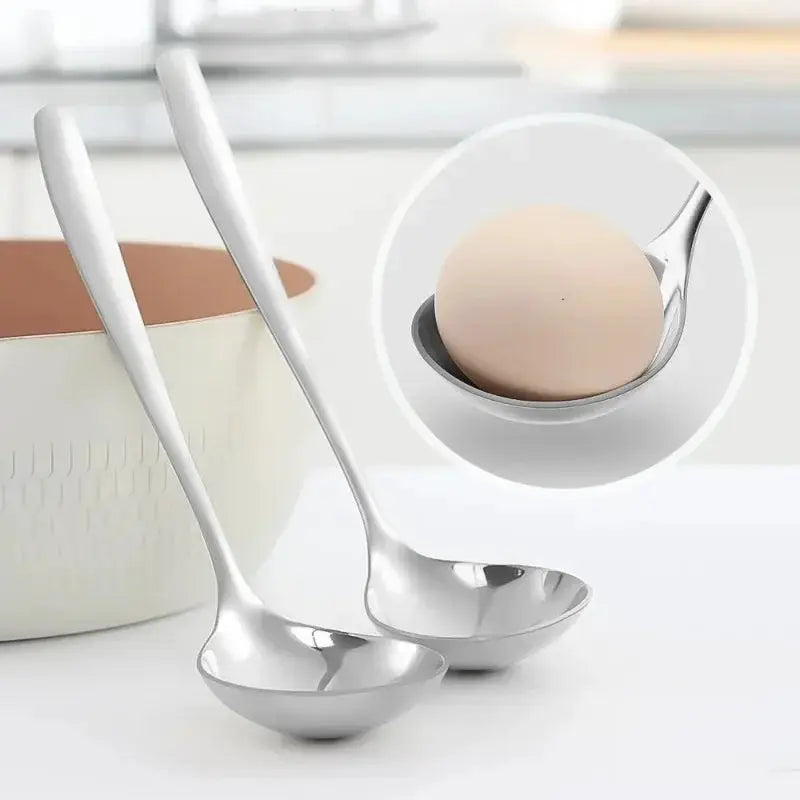 Stainless Steel Long Handle Soup Spoons Set 1 Piece 2 Piece Hot Pot Scoops Colander Kitchen Tableware Utensils