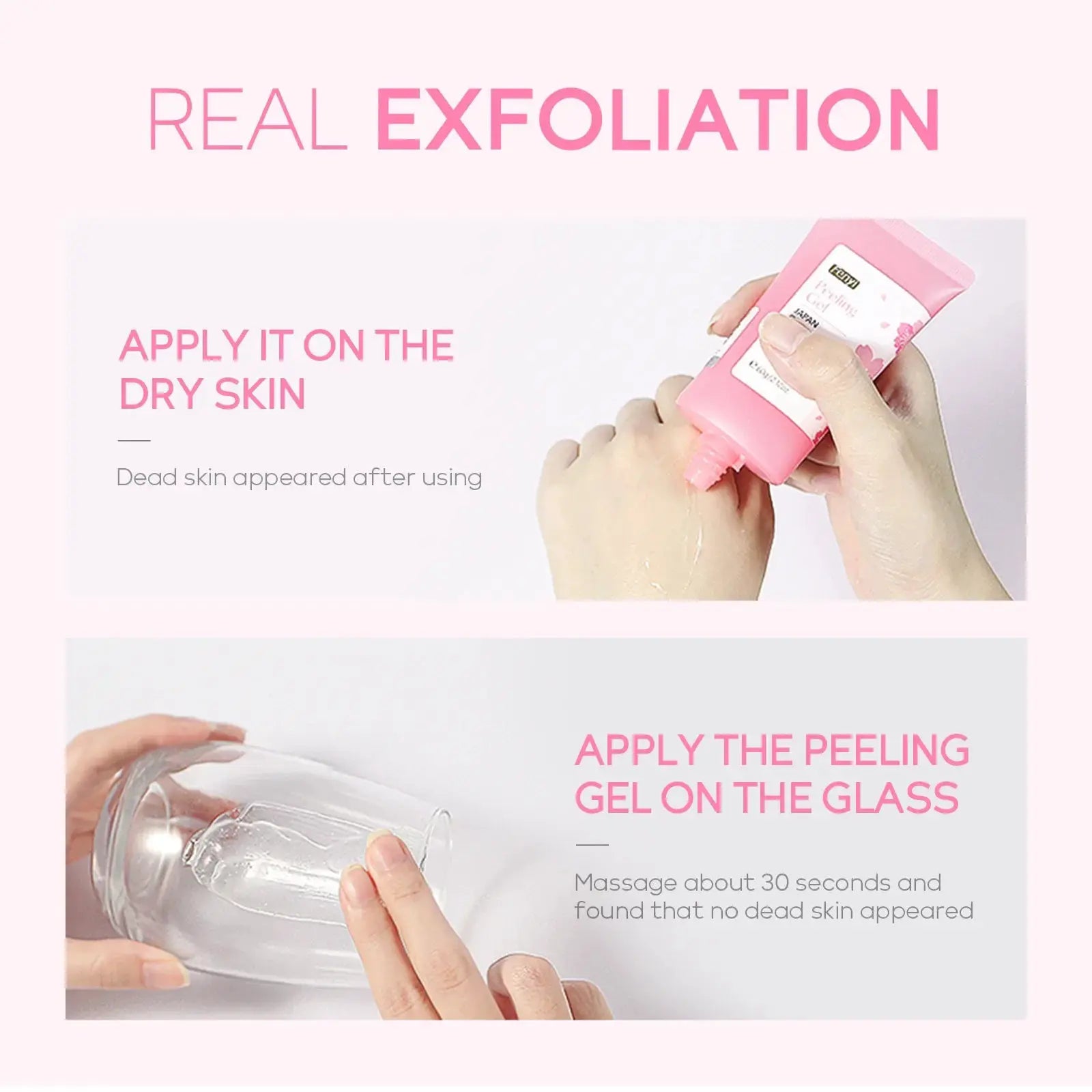Fenyi Sakura Face Exfoliating Gel Deep Cleansing Brightening Hydration For Radiant Skin