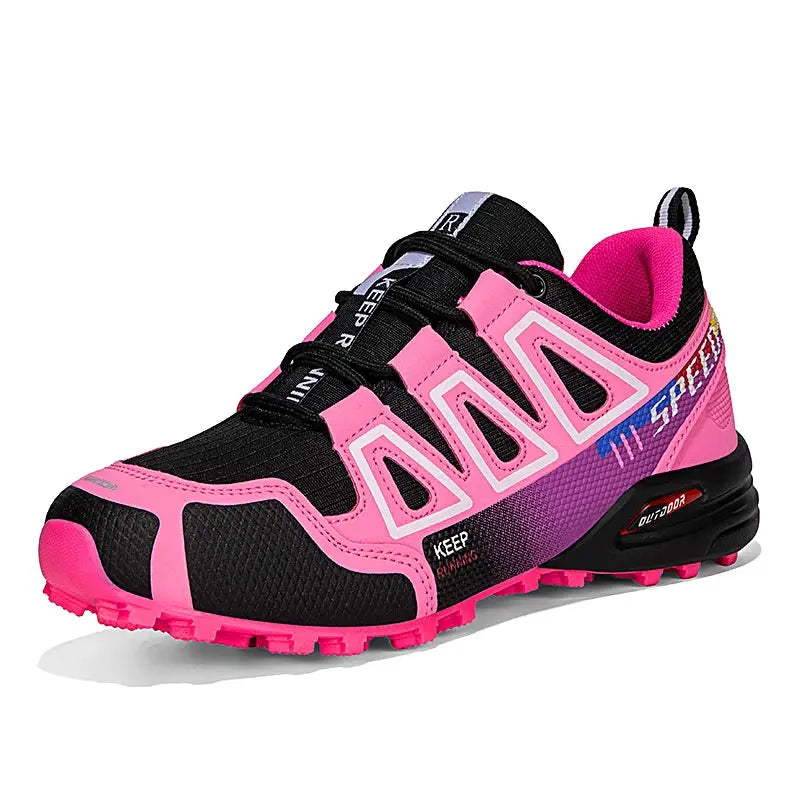 Unisex Outdoor Hiking Shoes Lace Up Non Slip Lightweight Tactical Training Sports Shoes Casual Cycling