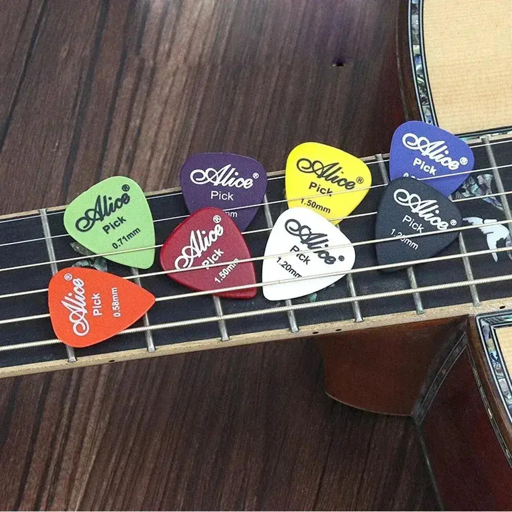 Multicolor ABS Guitar Picks 50 Or 100 Pack Mixed Colors For Acoustic Electric Guitars Bass And Ukulele