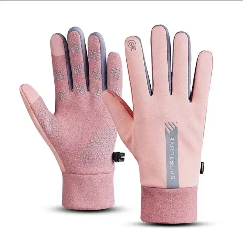 TrailGuard Womens Autumn Winter Waterproof Anti Slip Outdoor Gloves For Cycling And Hiking