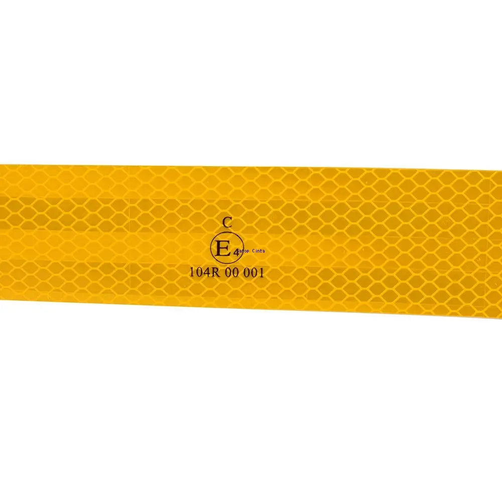 High Intensity Reflective Adhesive Tape 5cm By 5m Diamond Grade Red White Yellow Waterproof For Trucks Cars Motorcycles