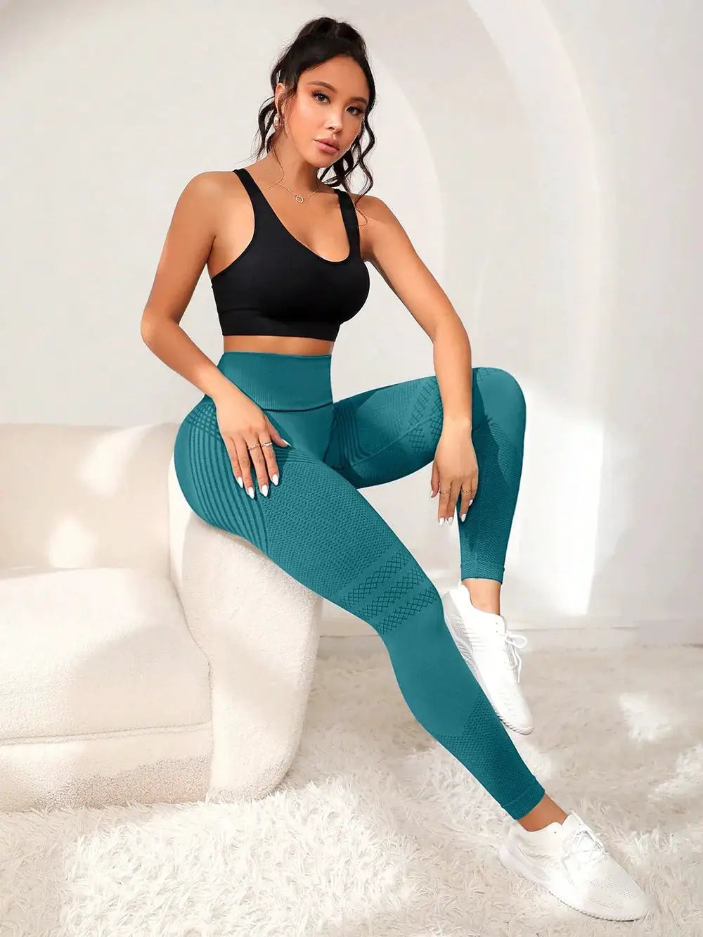 FlexLine FitPro High Waist Sports Pants For Women With Buttock Lift Shaping And All Day Comfort