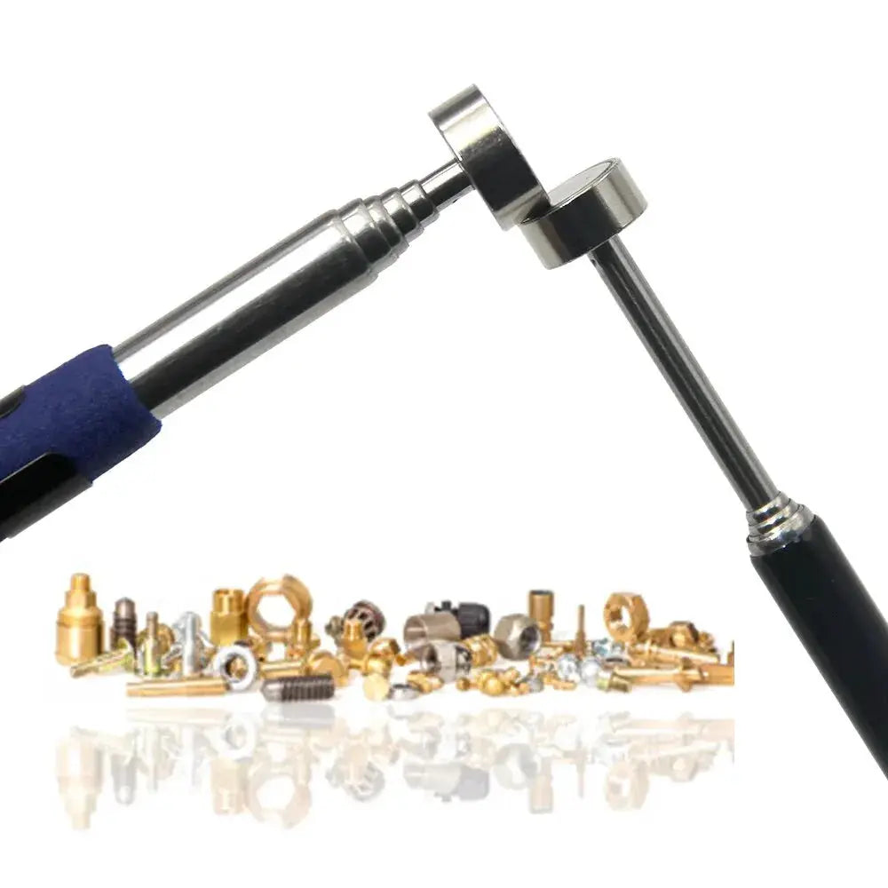 Magnetic Retractable Pickup Tool With Suction Iron Rod Portable Multifunctional Extractor Pen Clip For Automotive Repair
