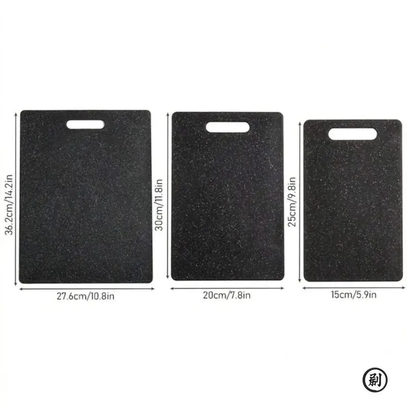 Marble Texture PP Cutting Board Antibacterial And Mildew Resistant Kitchen Vegetable Prep Board Dishwasher Safe