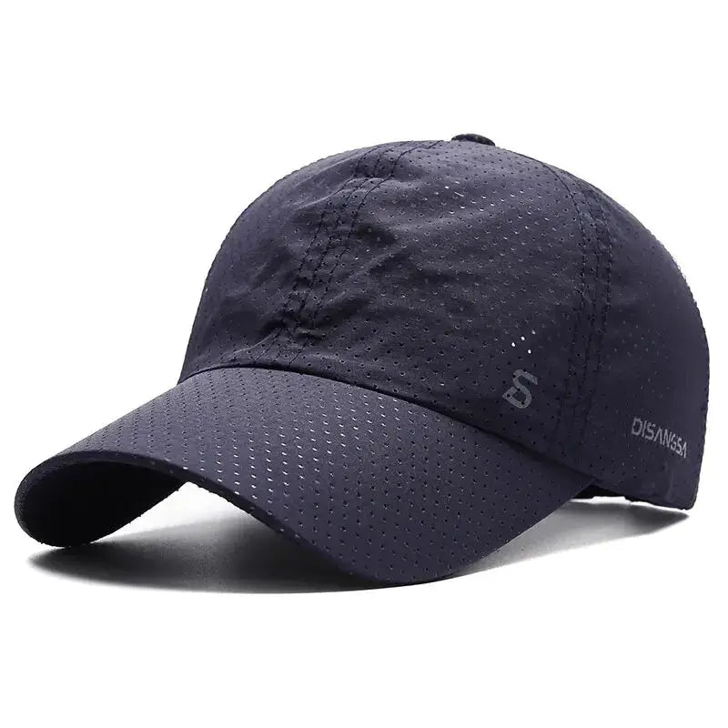 Original Design Running Cap For Men Quick Dry Breathable Duckbill Visor Baseball Cap For Outdoor Running And Fishing