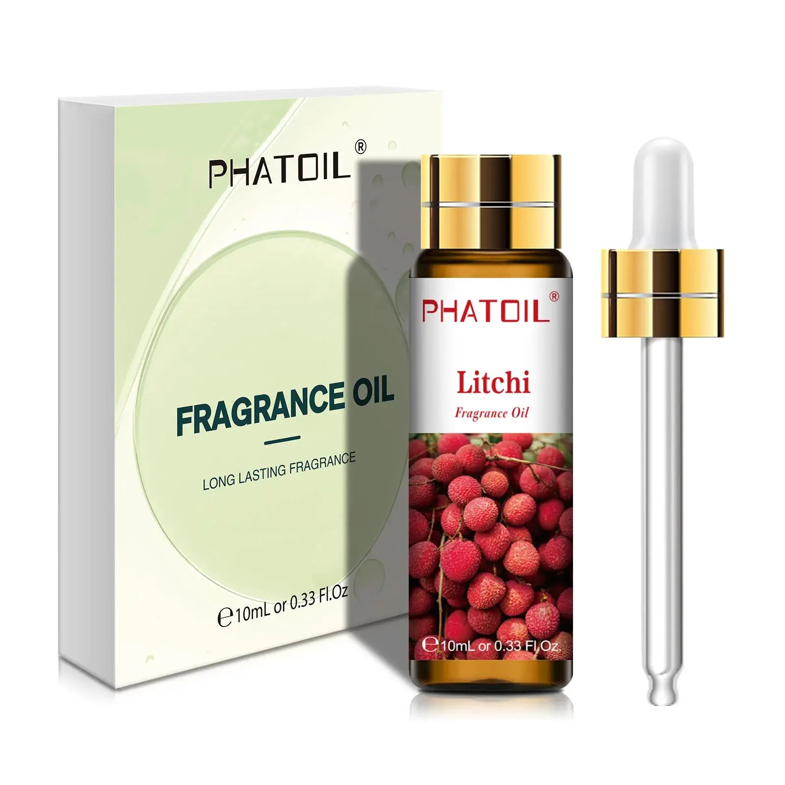 Phatoil Sweet Fruit Fragrance Oils Set 10ml For Aromatherapy And Diy Candles Cherry Apple Strawberry Mango Coconut