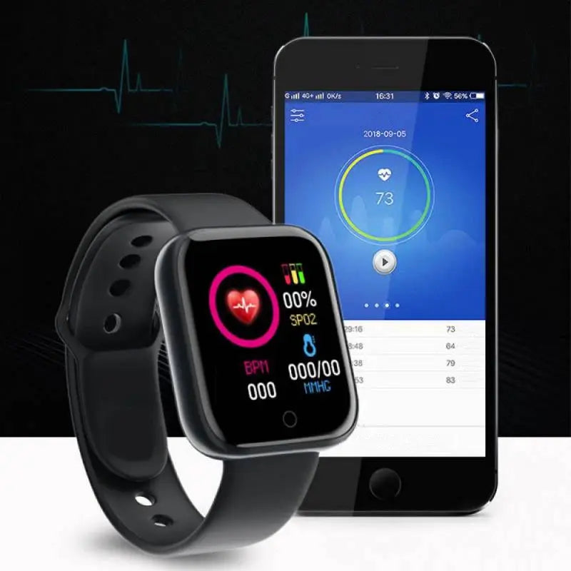 PulseNova Smart Watch For Women And Men With Bluetooth Music Player Fitness Tracker And Health Monitoring