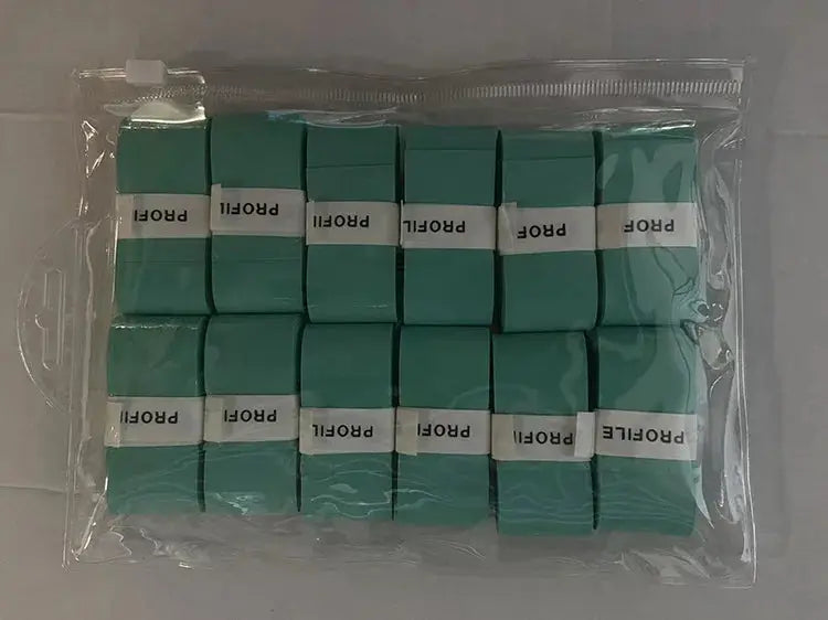 12pcs New Laminated Sticky Overgrips For Tennis Badminton Rackets And Fishing Rod Wrapping Tape Quick Dry Breathable